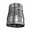 Переходник D 160/180 для дымохода из нержавеющей стали Прок по цене 1618 руб.